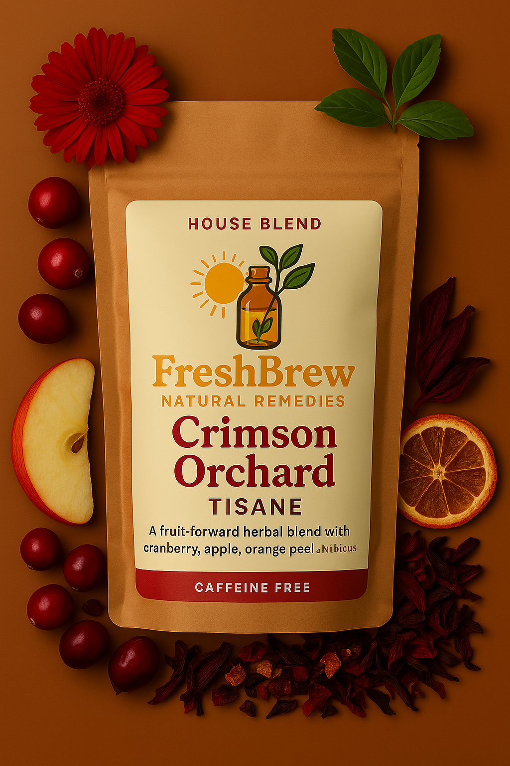 Crimson Orchard Tisane