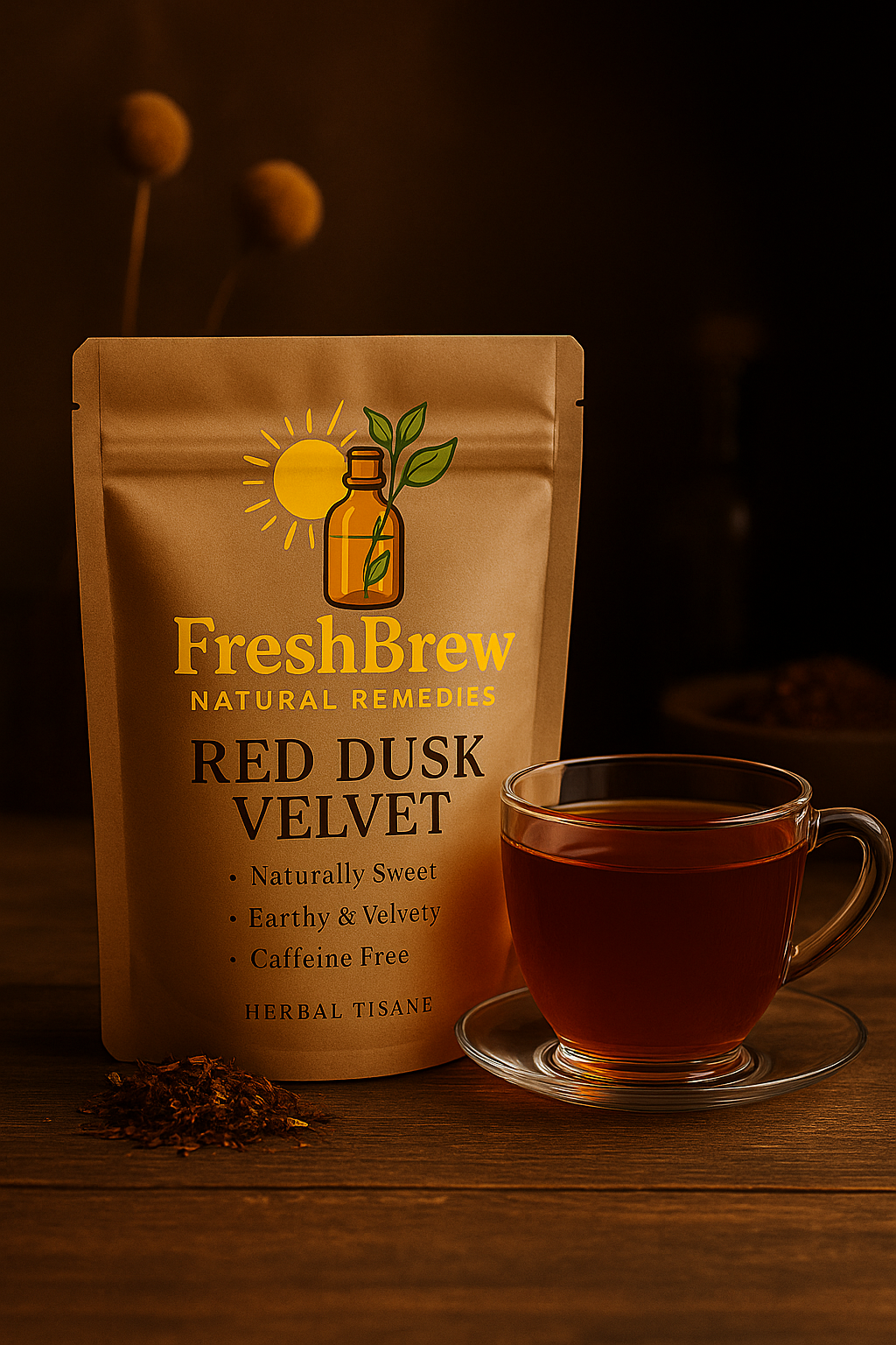 Red Dusk Velvet Tisane