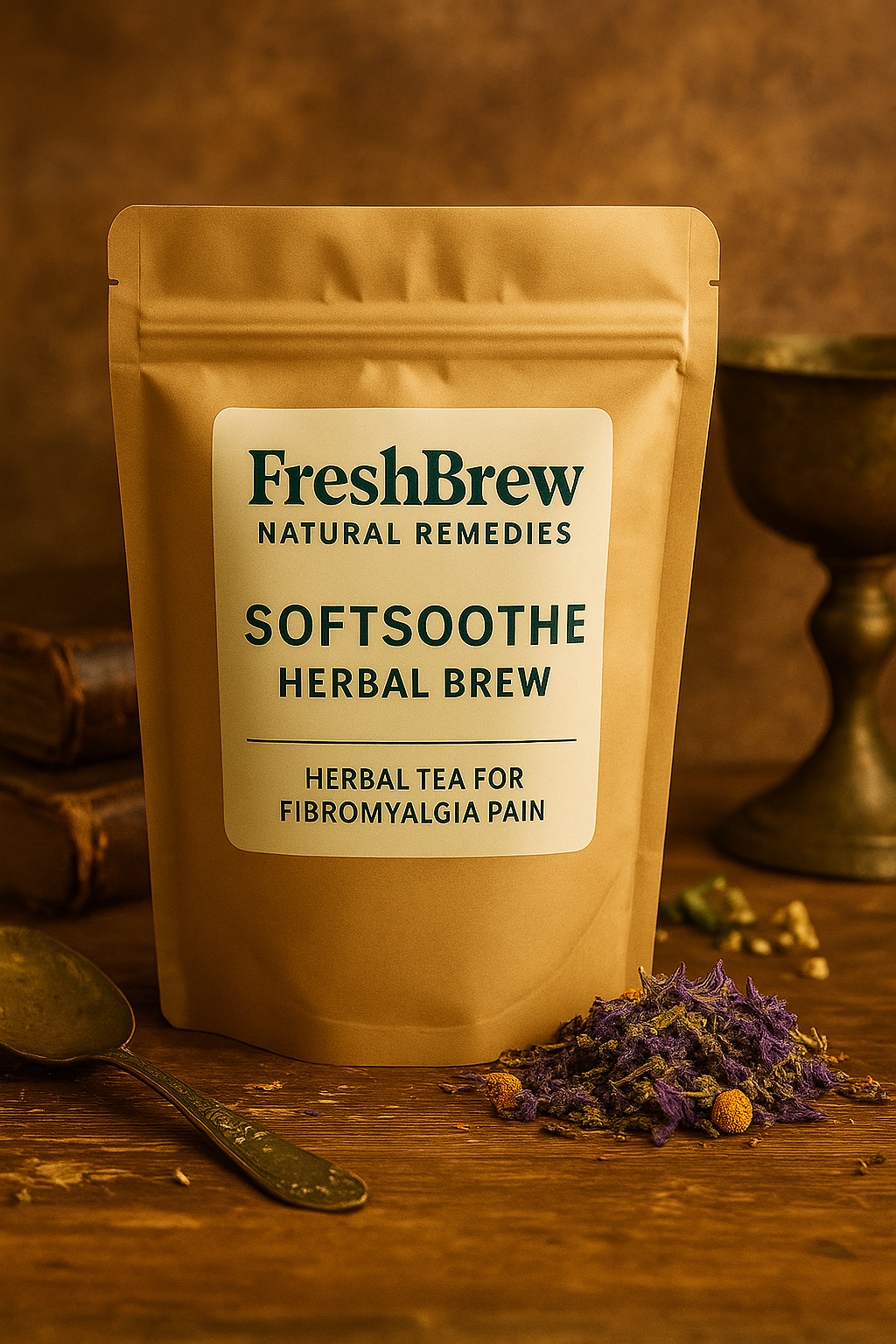 SoftSoothe Herbal Brew for Fibromyalgia Pain
