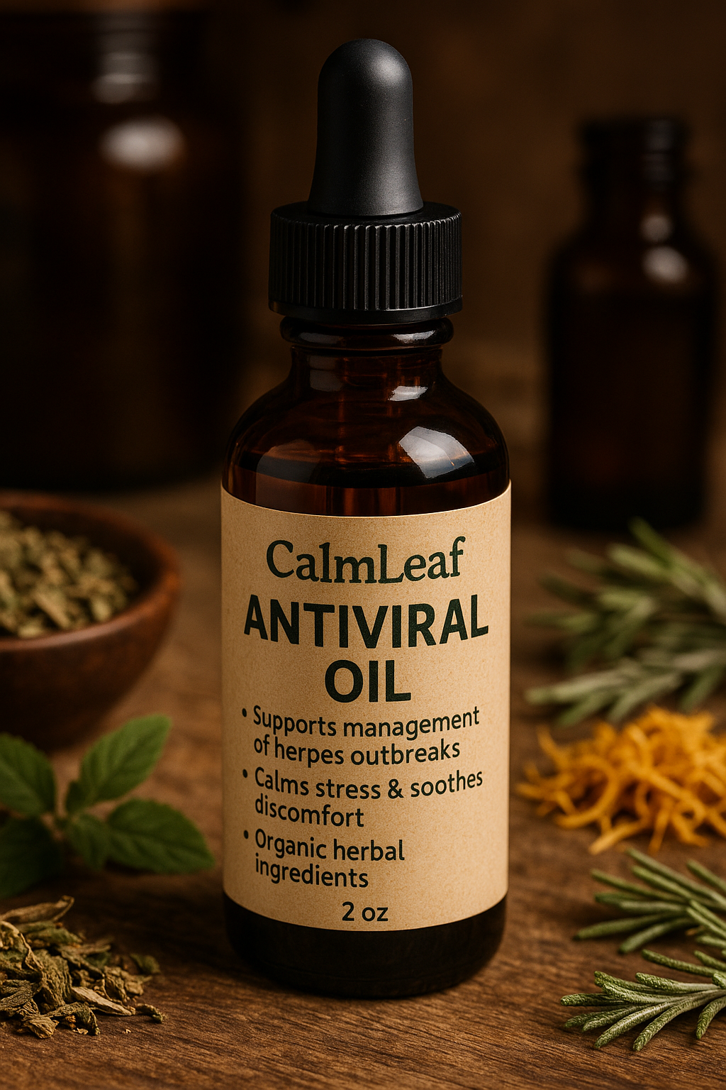 CalmLeaf Antiviral Oil