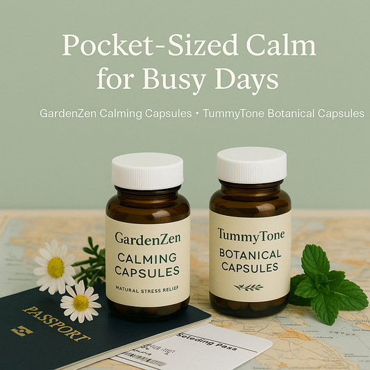 Herbal Capsules: Your Pocket-Sized Powerhouse for Stress-Free Travel