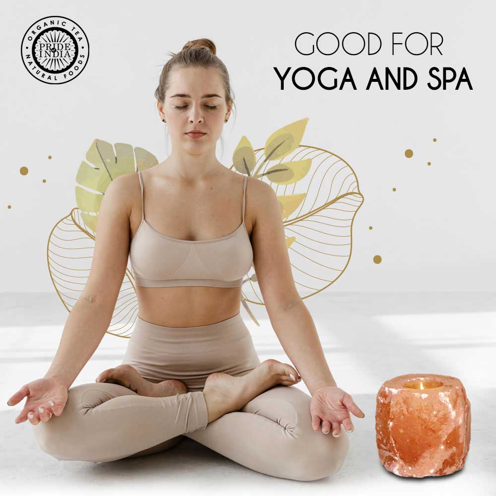 Himalayan Pink Salt Tea Light Holder