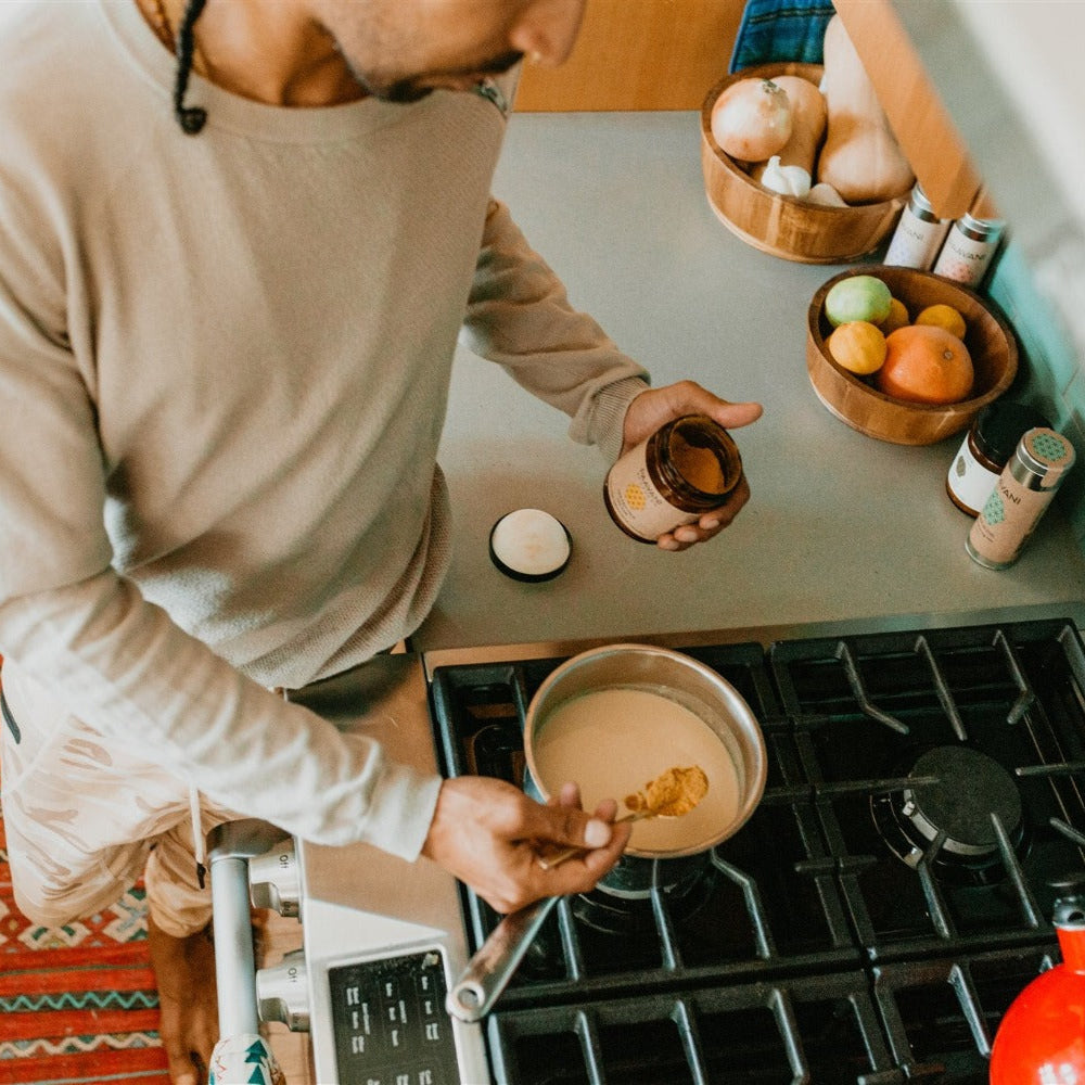 Golden Milk for Radiance & Relaxation