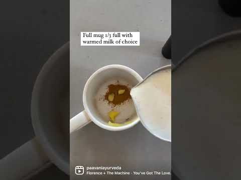 Golden Milk for Radiance & Relaxation